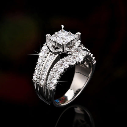 (🔥DERNIER JOUR – 80 % DE RÉDUCTION🔥)丨CZTICLE™💍Bague Diamant Moissanite Magnetology | Profitez des bienfaits de la thérapie magnétique, du titane et du moissanite pour améliorer le bien-être, la circulation sanguine et la combustion des graisses.