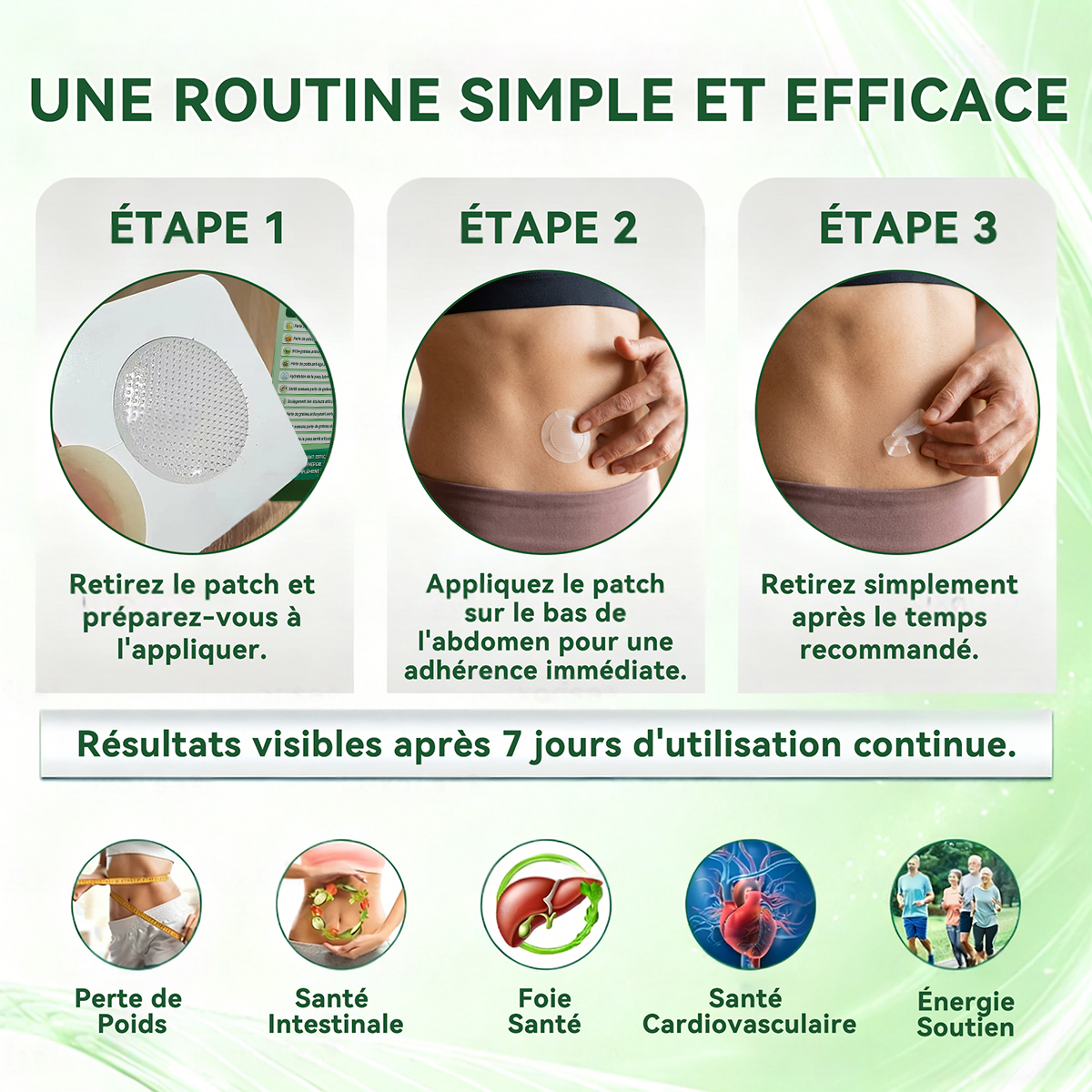 🔥 Nouveauté | Patch nano-micro-aiguilles Purelora® à la berbérine, au vinaigre de cidre de pomme et à l’EGCG 10-en-1 : brûle les graisses tenaces • lisse les rides • favorise le confort articulaire. Chaque patch agit — résultats visibles dès 7 jours.