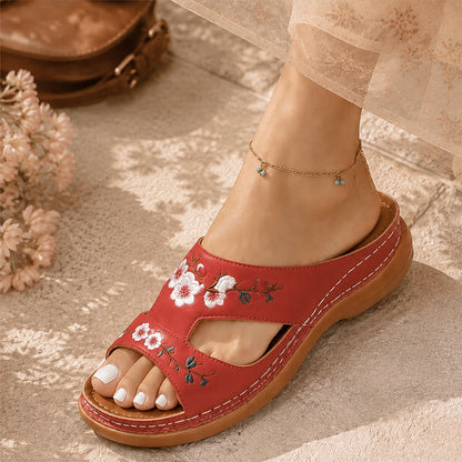 🌸 LETZTER TAG-80 % RABATT ⚡ Bequeme Damen-Sandalen mit Metallschnalle & weicher Sohle