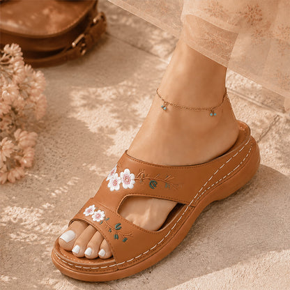 🌸 LETZTER TAG-80 % RABATT ⚡ Bequeme Damen-Sandalen mit Metallschnalle & weicher Sohle