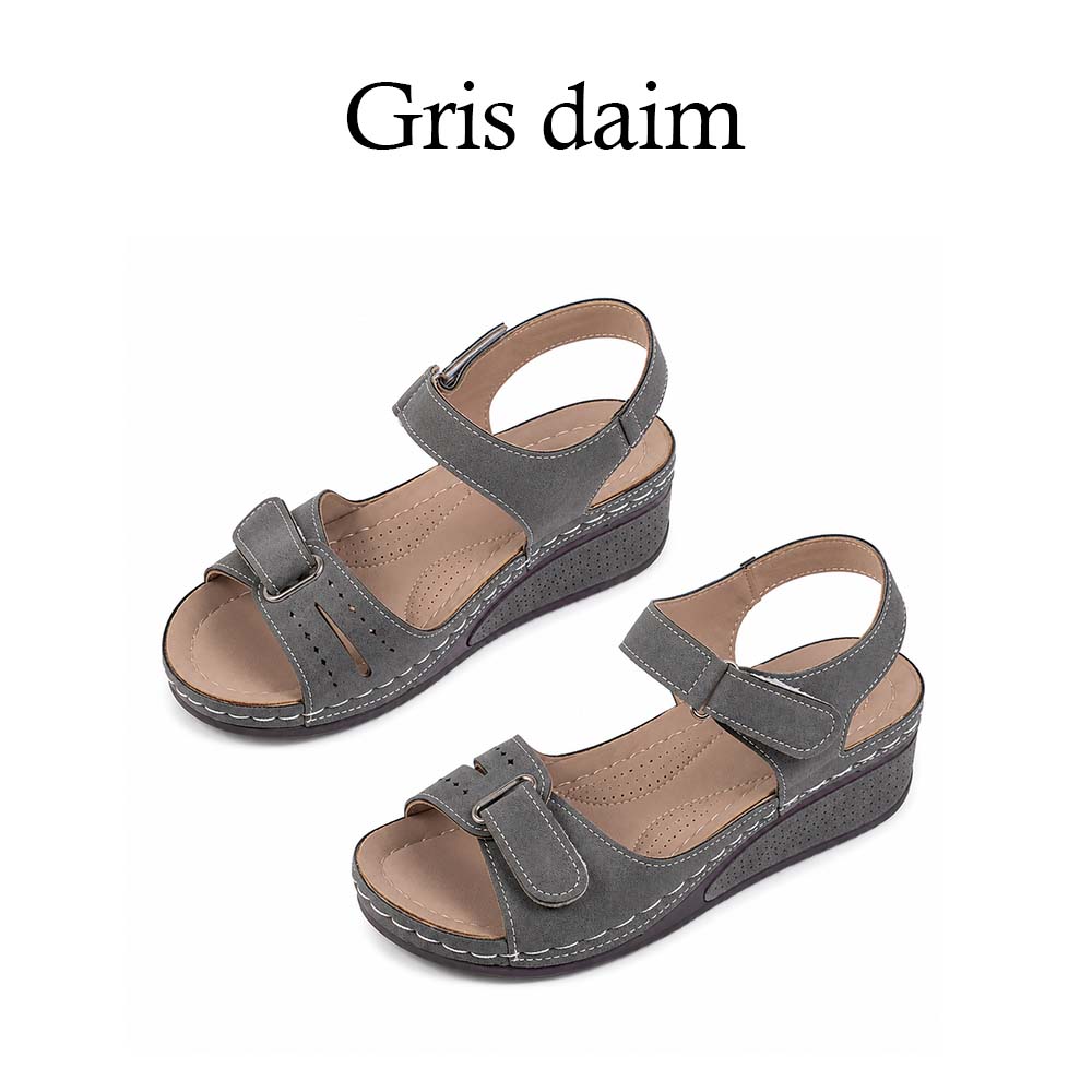 🏆 Meilleure Vente 2026 – Sandales Femme Ultra Confort avec Soutien de la Voûte Plantaire & Brides Réglables ☁️💆‍♀️