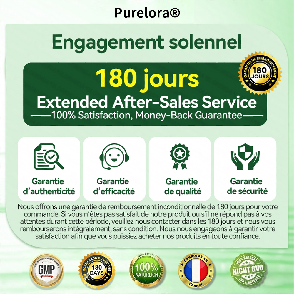 🔥 Nouveauté & Meilleure vente丨Purelora® Moringa Berbérine x NAD+ Patch Nano-Microneedle 10-en-1 Une application par jour, changements visibles dès 7 jours. Pour accompagner la gestion du poids et le bien-être global.