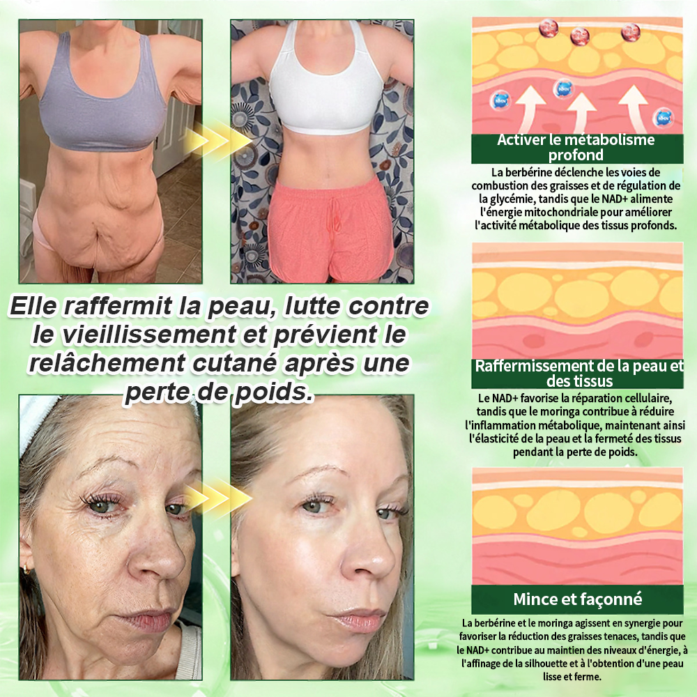 🔥Nouveautés : 80 % de réduction | Patch nano-micro-aiguilles 10-en-1 Purelora® L-carnitine, resvératrol × CoQ10 × capsaïcine (Une seule application par jour, résultats visibles en 7 jours) ✅ Favorise la gestion du poids, la fermeté de la peau