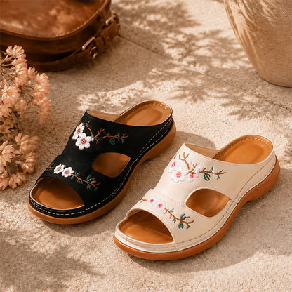 🌸 LETZTER TAG-80 % RABATT ⚡ Bequeme Damen-Sandalen mit Metallschnalle & weicher Sohle
