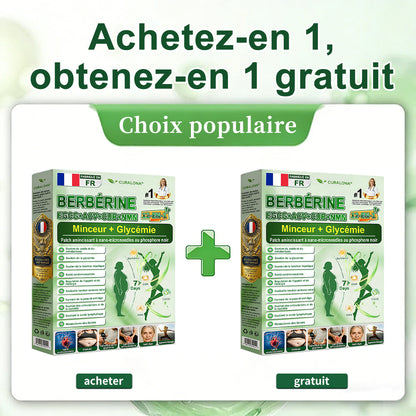 🔥 Patch Minceur Curalona® aux Nano-aiguilles de Phosphore Noir — Formule 12-en-1 (avec Berbérine + NMN + Vinaigre de cidre) | Stimule la combustion des graisses et stabilise la glycémie | Observez la transformation en seulement 7 jours