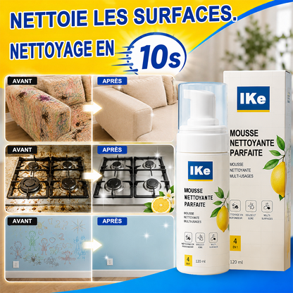 ⚡️DERNIER JOUR : -60 % | Mousse Nettoyante Sans Rinçage — Vaporisez, Essuyez, C'est Propre !