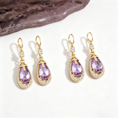 (🔥DERNIER JOUR DES SOLDES – JUSQU’À -80 %🔥) 🎉 CZTICLE® Boucles d’oreilles goutte en germanium
