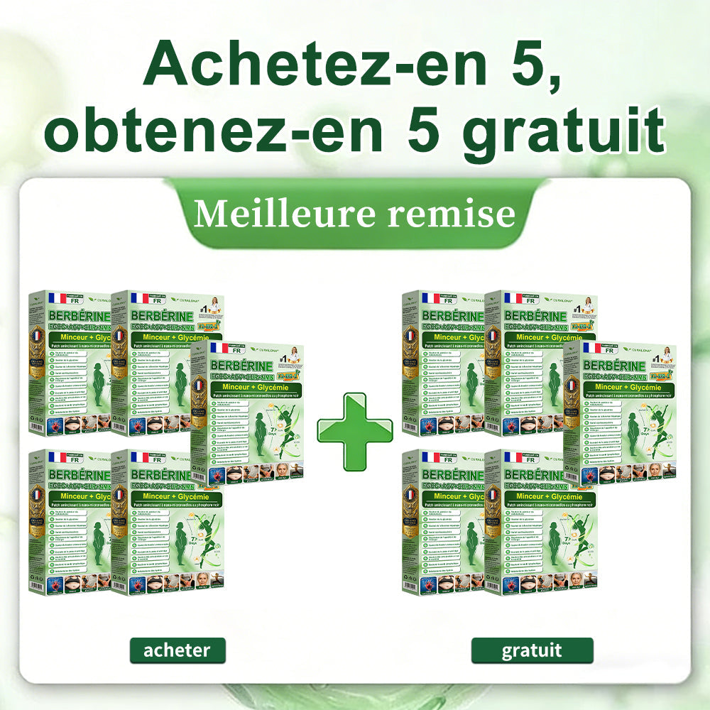🔥 Patch Minceur Curalona® aux Nano-aiguilles de Phosphore Noir — Formule 12-en-1 (avec Berbérine + NMN + Vinaigre de cidre) | Stimule la combustion des graisses et stabilise la glycémie | Observez la transformation en seulement 7 jours