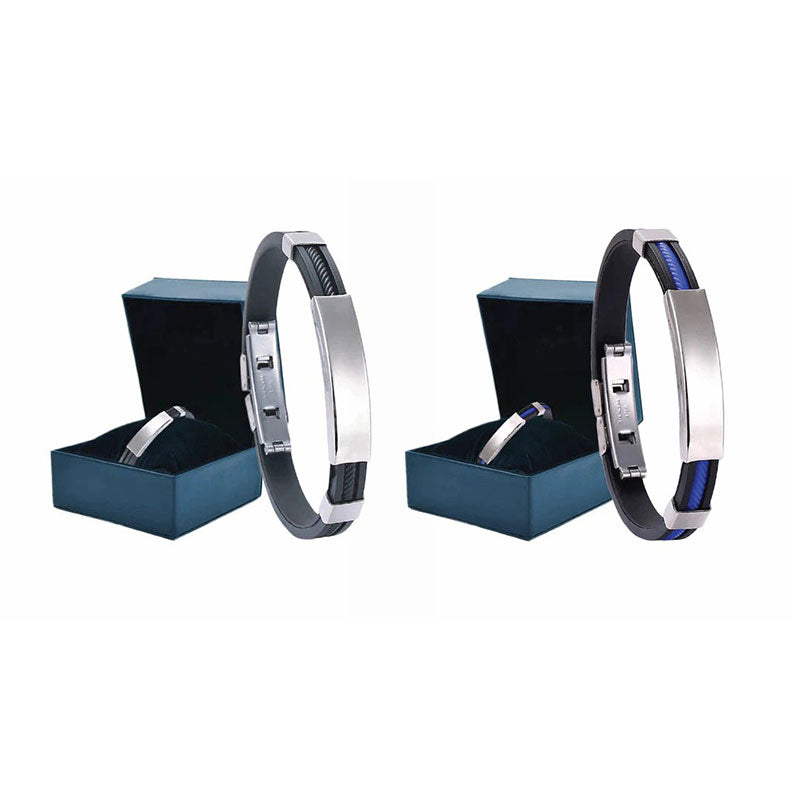 (🔥DERNIER JOUR – 80 % DE RÉDUCTION🔥)丨Therapeutic Lympunclog Titanium Wristband — Inspiré par TitaniumION pour un usage quotidien, il soutient la circulation sanguine, la relaxation et soulage les inconforts articulaires.