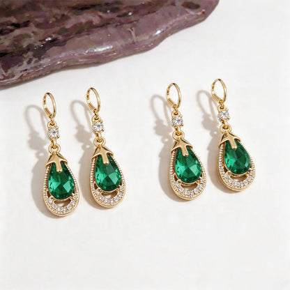 (🔥DERNIER JOUR DES SOLDES – JUSQU’À -80 %🔥) 🎉 CZTICLE® Boucles d’oreilles goutte en germanium