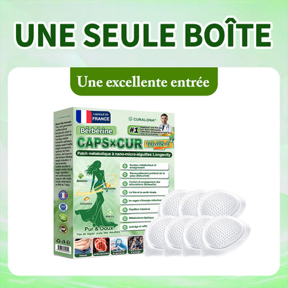🔥 Nouveauté | 🎉 Curalona® Patch Microneedle 10-en-1 – Berbérine & NAD+ pour le métabolisme, Bakuchiol pour la peau, Boswellia pour les articulations – Patch jour & nuit – 7 patchs – Résultats visibles en 7 jours