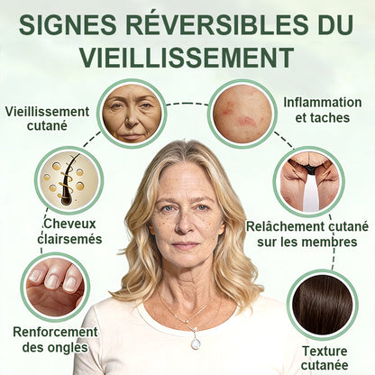 💖 Changez de l’intérieur vers l’extérieur | ✨ Purelora® Sérum Activateur EGF & Peptides de Cuivre dérivés de cellules souches (Active intensément le renouvellement cutané pour une peau plus ferme et plus lisse)