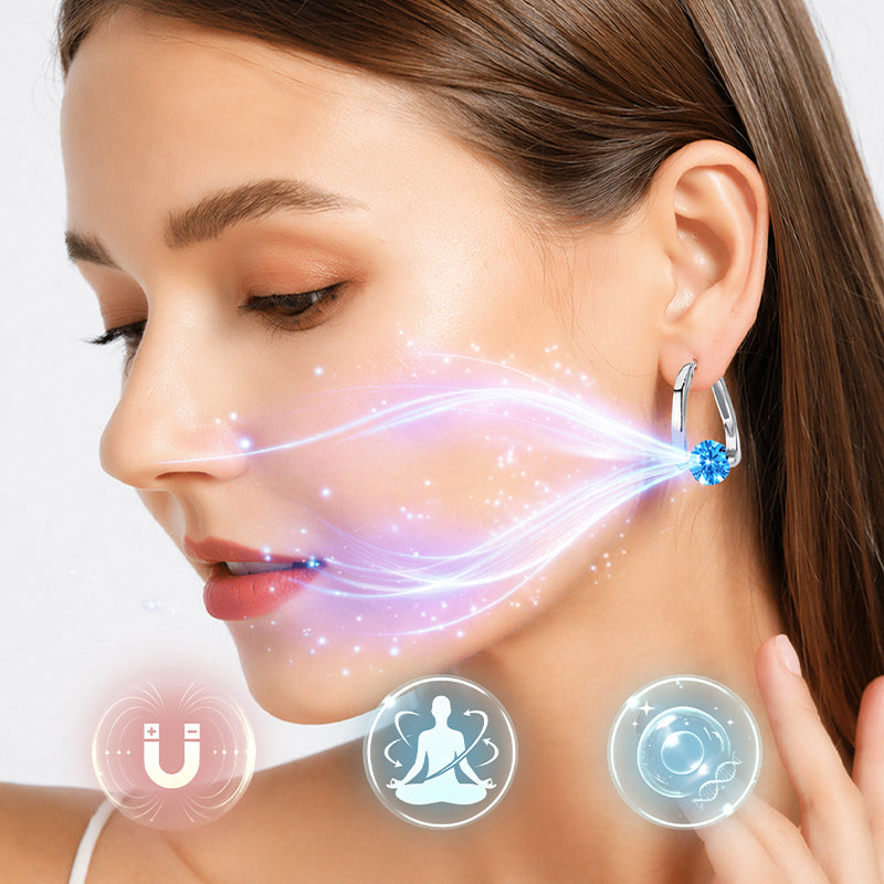 (🔥DERNIER JOUR DE PROMO - 80 % DE RÉDUCTION🔥) 🎉 CZTICLE® Boucles d'oreilles Lymphvity MagneTherapy au germanium(Une fois par jour, changements visibles en 7 jours) sensation plus légère, se sentir mieux au quotidien, plus de confiance dans ses vêtements🍃