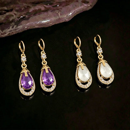 (🔥DERNIER JOUR DES SOLDES – JUSQU’À -80 %🔥) 🎉 CZTICLE® Boucles d’oreilles goutte en germanium