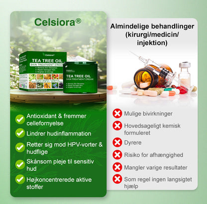 ✅Crème de soin Celsiora® à l'huile d'arbre à thé : élimine les imperfections, répare la peau abîmée, illumine le teint et offre une action anti-âge ❤️‍🔥