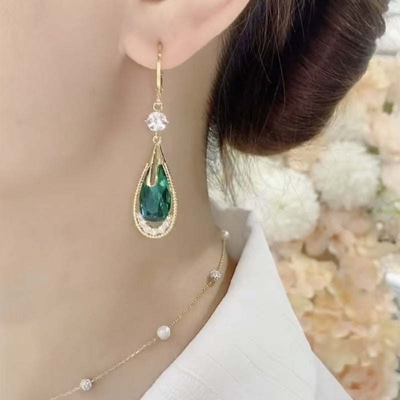(🔥DERNIER JOUR DES SOLDES – JUSQU’À -80 %🔥) 🎉 CZTICLE® Boucles d’oreilles goutte en germanium