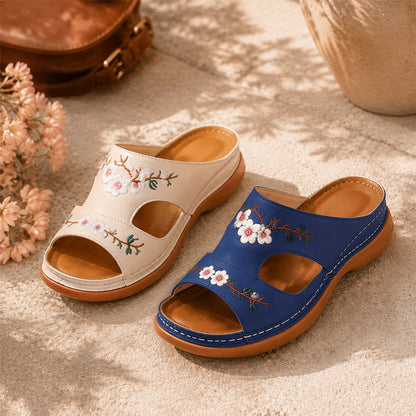 🌸 LETZTER TAG-80 % RABATT ⚡ Bequeme Damen-Sandalen mit Metallschnalle & weicher Sohle