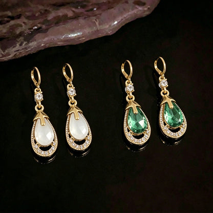 (🔥DERNIER JOUR DES SOLDES – JUSQU’À -80 %🔥) 🎉 CZTICLE® Boucles d’oreilles goutte en germanium