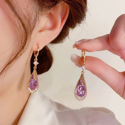 (🔥DERNIER JOUR DES SOLDES – JUSQU’À -80 %🔥) 🎉 CZTICLE® Boucles d’oreilles goutte en germanium