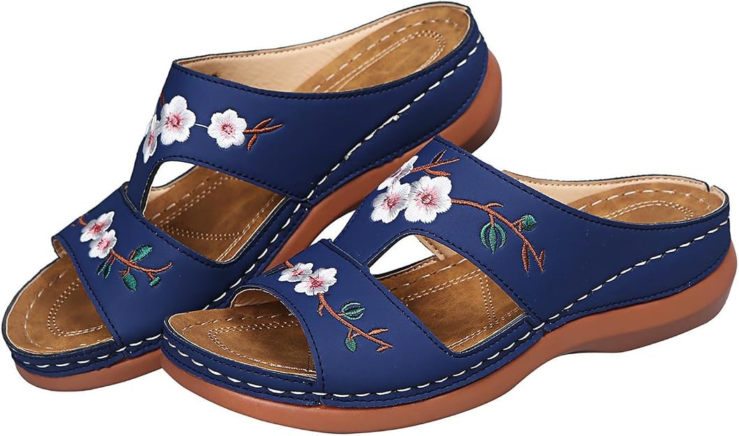 🌸 LETZTER TAG-80 % RABATT ⚡ Bequeme Damen-Sandalen mit Metallschnalle & weicher Sohle