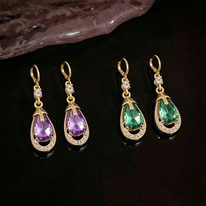 (🔥DERNIER JOUR DES SOLDES – JUSQU’À -80 %🔥) 🎉 CZTICLE® Boucles d’oreilles goutte en germanium