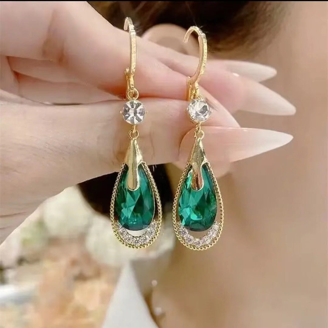 (🔥DERNIER JOUR DES SOLDES – JUSQU’À -80 %🔥) 🎉 CZTICLE® Boucles d’oreilles goutte en germanium