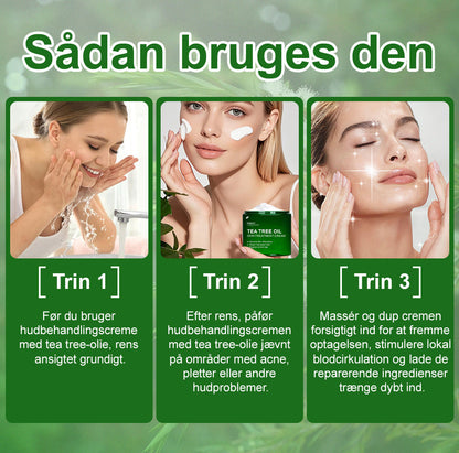✅Crème de soin Celsiora® à l'huile d'arbre à thé : élimine les imperfections, répare la peau abîmée, illumine le teint et offre une action anti-âge ❤️‍🔥