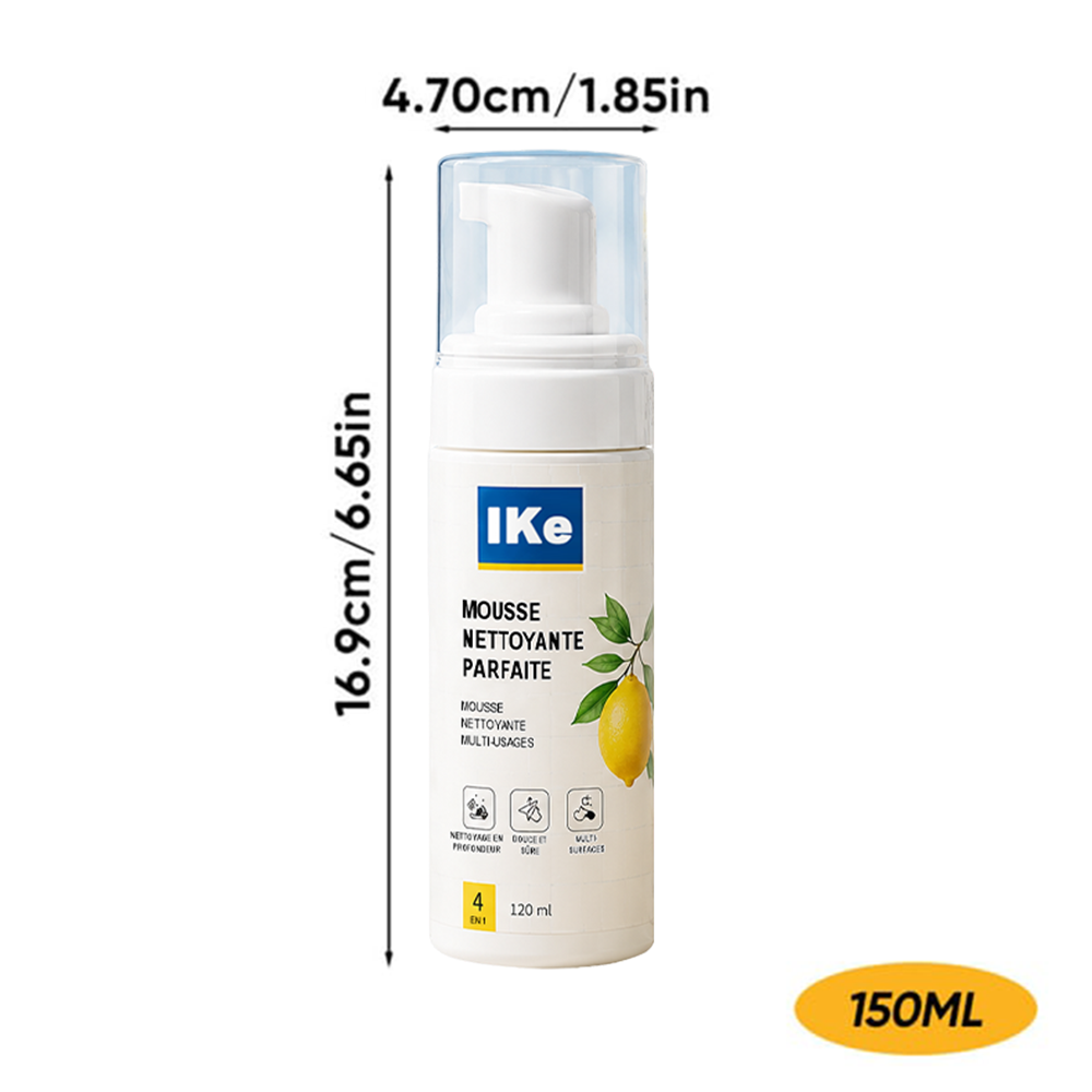 ⚡️DERNIER JOUR : -60 % | Mousse Nettoyante Sans Rinçage — Vaporisez, Essuyez, C'est Propre !