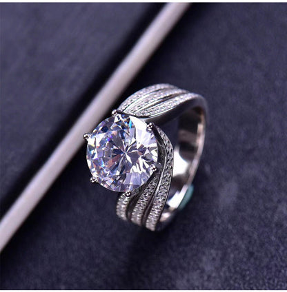 (🔥DERNIER JOUR – 80 % DE RÉDUCTION🔥)丨CZTICLE™💍Bague Diamant Moissanite Magnetology | Profitez des bienfaits de la thérapie magnétique, du titane et du moissanite pour améliorer le bien-être, la circulation sanguine et la combustion des graisses.